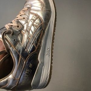 Asics Lyte III Gold Sneakers